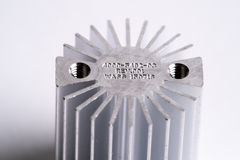 Precision Machined Heatsink LED by Waggoner Manufacturing